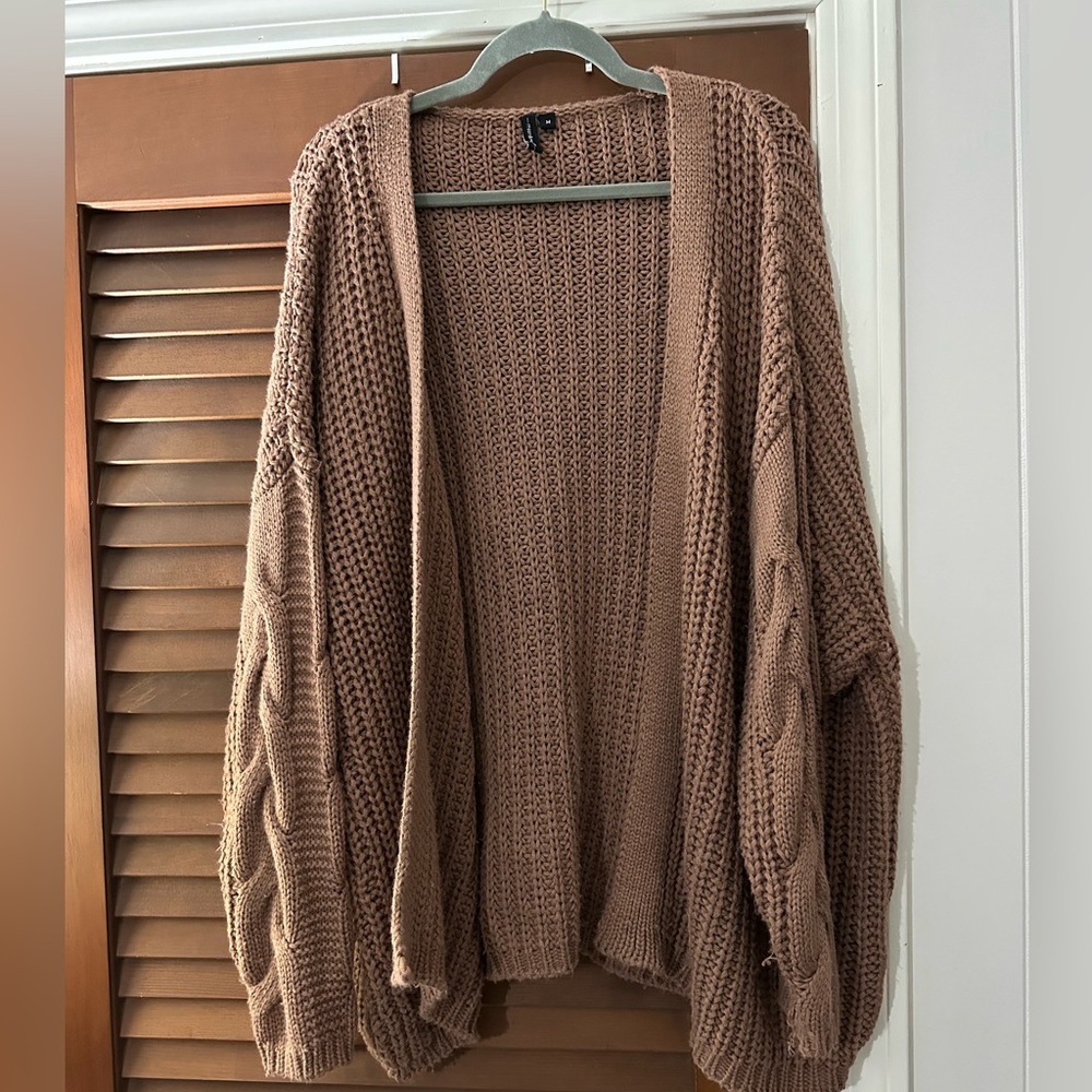 Oversized chunky sweater